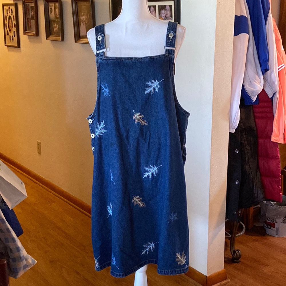 Denim jumper. Size 1X